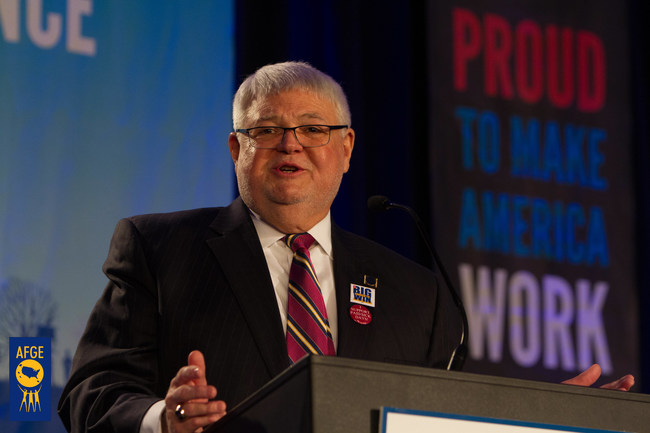 The American Federation of Government Employees represents 700,000 federal and D.C. government employees nationwide, including 240,000 throughout the Department of Defense.