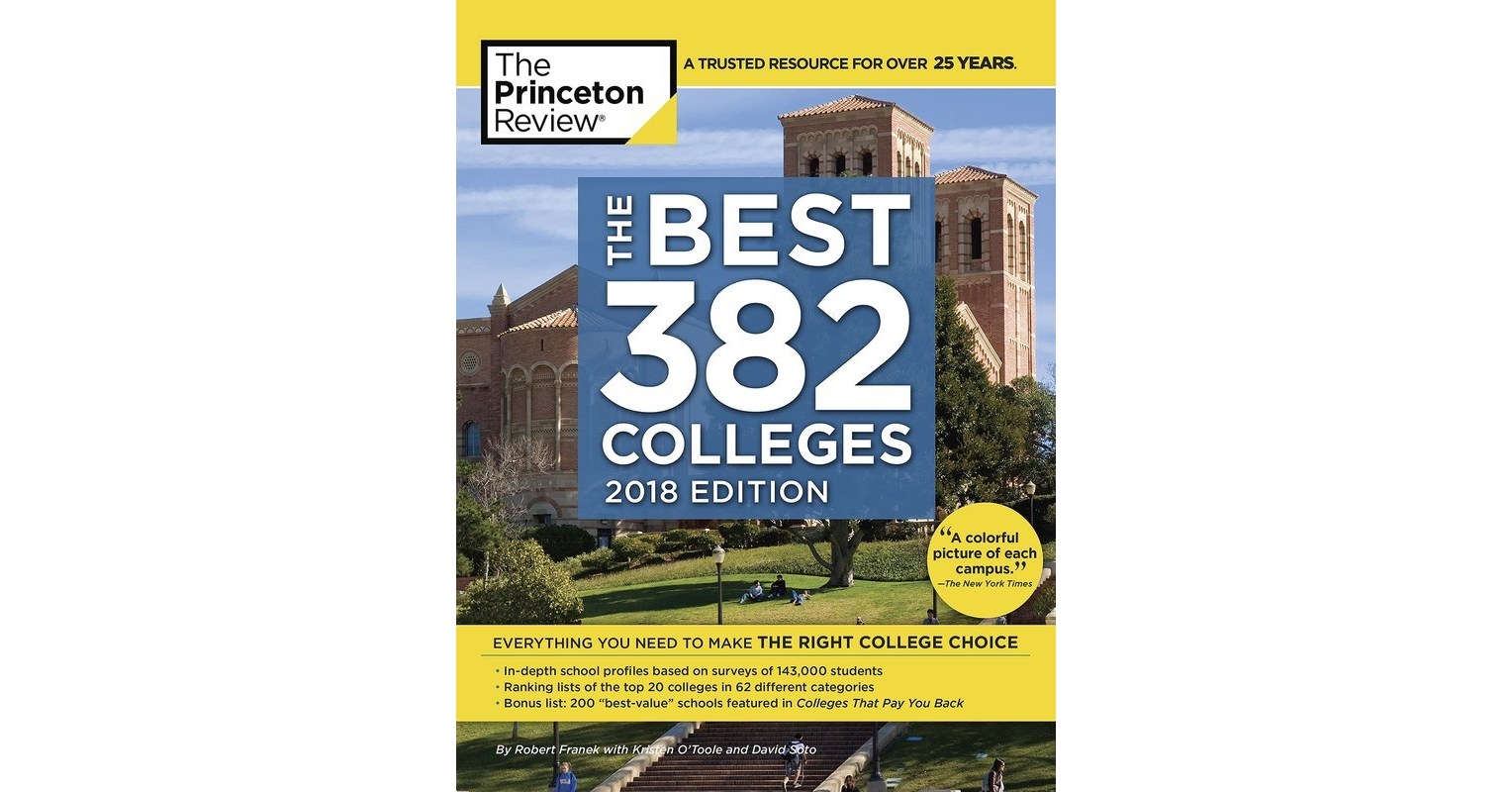The Princeton Review's 26th Annual College Rankings Due Out Soon on