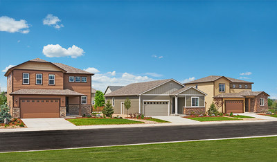 Priced within reach, ranch- and two-story Seasons™ Collection homes at Mountain Valley Preserve offer abundant curb appeal.