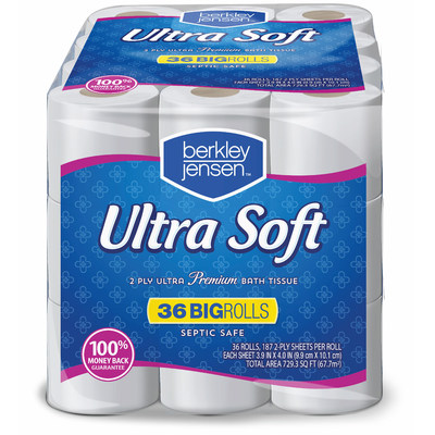 Berkley Jensen Ultra Soft Bath Tissue, 36 pack