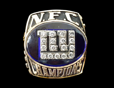 Giants NFC Championship Ring Found By www.SellYourGold.com