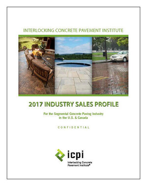 Combined U.S.-Canadian Concrete Paver Sales Reach Post-Recession High, According to a New ICPI Study