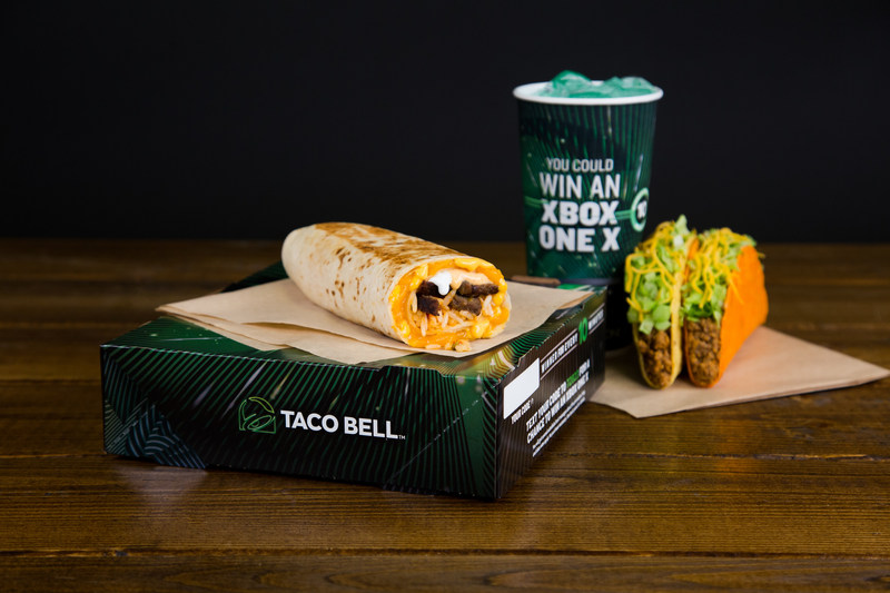 Taco Bell Adds New Box To The Menu: Xbox One X