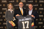 Laura Faulkner and John Coombe announce new Credit One Bank partnership with Vegas Golden Knights