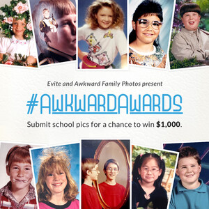 Evite® Partners with Awkward Family Photos™ for Back to School Photo Contest