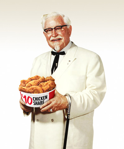 KFC reveals newest celebrity Colonel Sanders: The Original Colonel Harland Sanders