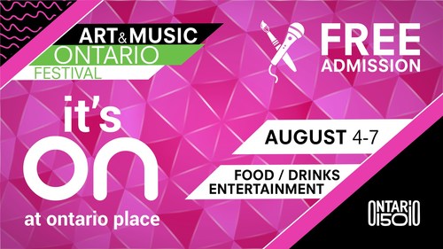 Art & Music Ontario Festival (CNW Group/Ontario Place)