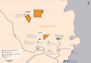 IsoEnergy Ltd. Acquires the Geiger Uranium Property in the Athabasca Basin