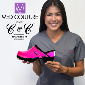 Clogs by C&amp;C SWEDEN Teams Up With Med Couture Scrubs