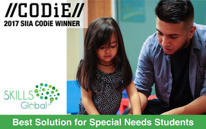 SKILLS Global Recognized by SIIA as Best Solution for Special Needs Students