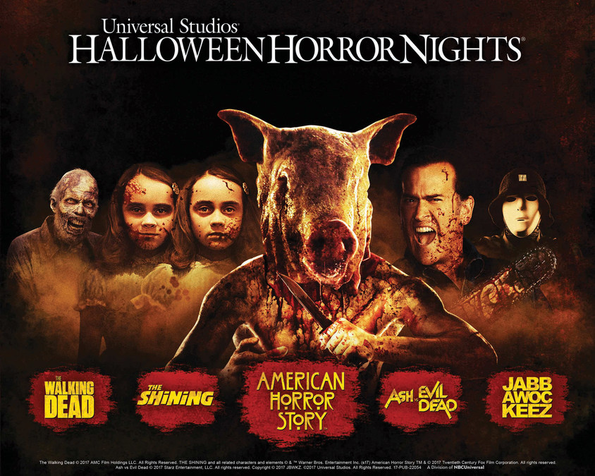 Halloween Horror Nights do Universal Studios Hollywood revela