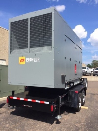 Pioneer's new line of "Pioneer Critical Power" engine generators