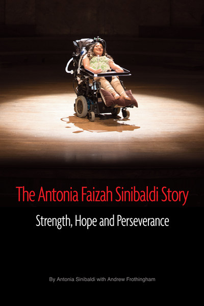 The Antonia Faizah Sinibaldi Story book cover.