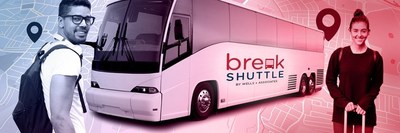 BreakShuttle brings a trusted mobility solution to college campuses. BreakShuttle helps save time and money and avoid the hassle of getting home by providing direct, safe and affordable motor coach trips during academic breaks.