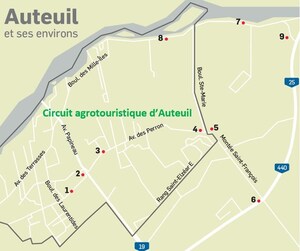 /R E P R I S E -- Les 12,13,19 et 20 août, visitez le Circuit agrotouristique d'Auteuil!/