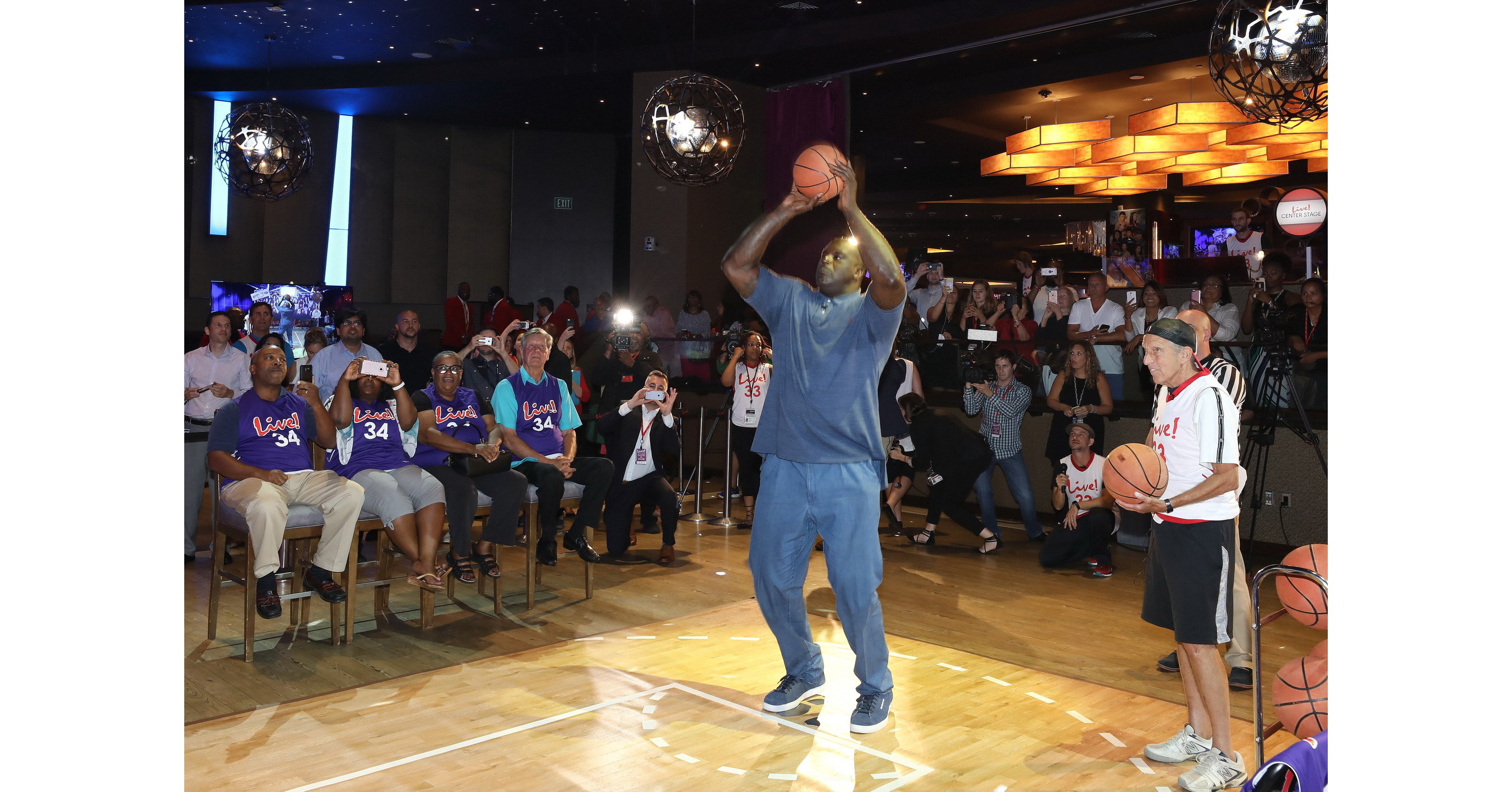 NBA Hall of Famer Shaquille O'Neal Takes on The Cordish Companies' Chairman David Cordish in