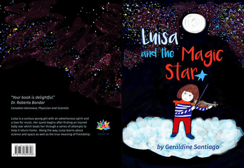 Luisa and the Magic Star Written and Illustrated by Geraldine Santiago Available in English and French (CNW Group/Geraldine Santiago)