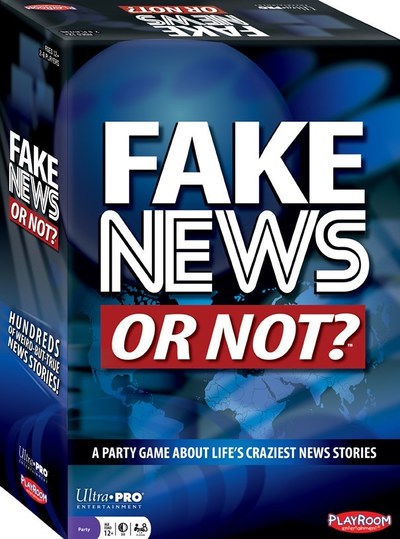 Challenge your fact-checking skills with new game Fake News or Not? (SKU PLE66800)