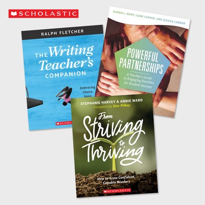 Scholastic Releases Three New Professional Books to Help K-12 Educators Prepare for Back-to-School Image