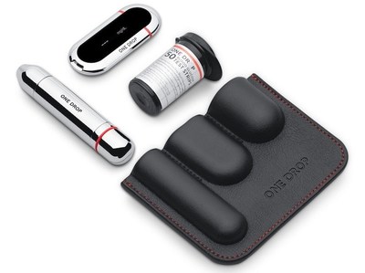 One Drop wireless blood glucose monitoring system with unlimited test strips (PRNewsfoto/One Drop)