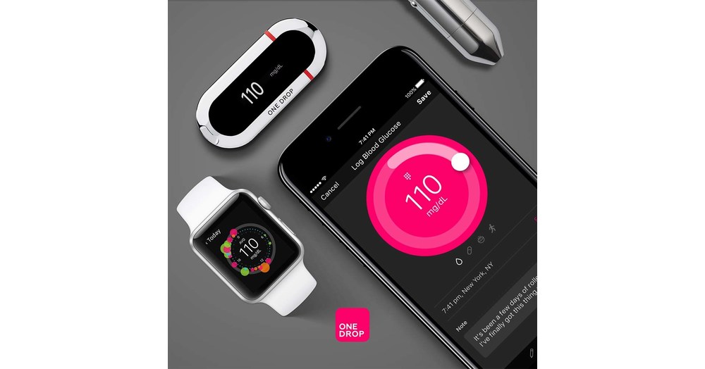 One Drop becomes first and only wireless blood glucose monitoring system to  connect directly to Apple Watch.