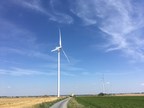 Mise en service commerciale des parcs éoliens de Voie des Monts et de Mont de Bagny en France