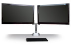 Symmetry Office Introduces King Cobra, Adjustable Monitor Arms with an Integrated Power Source