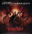 Freddy Krueger, Jason Voorhees and Leatherface are the "Titans of Terror," Universal Studios Hollywood's Terrifying New Slasher Film Maze Debuting at this Year's "Halloween Horror Nights," Beginning Friday, September 15