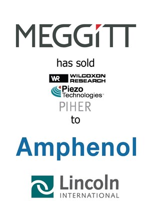 Lincoln International Represents Meggitt PLC in the Sale of Industrial Sensing Businesses to Amphenol Corporation