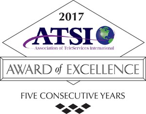 A Courteous Communications Wins ATSI Award of Excellence for 5th Consecutive Year