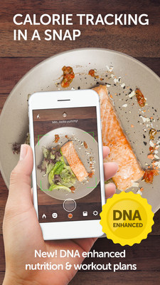 Calorie Mama AI - calorie counting simplified. Now DNA enhanced.