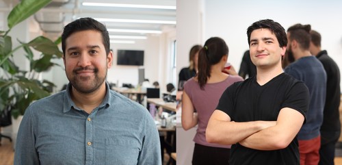 Parse.ly co-founders: CEO, Sachin Kamdar (left), and CTO, Andrew Montalenti (right).