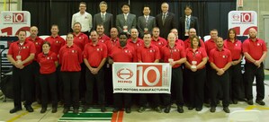 Hino Celebrates 10-Year Anniversary Manufacturing Trucks In West Virginia