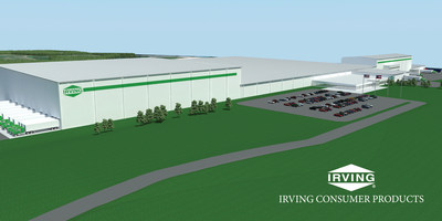 Irving Consumer Products Announces Expansion and Construction of New Tissue Production Plant in Macon, Georgia (CNW Group/Irving Consumer Products)
