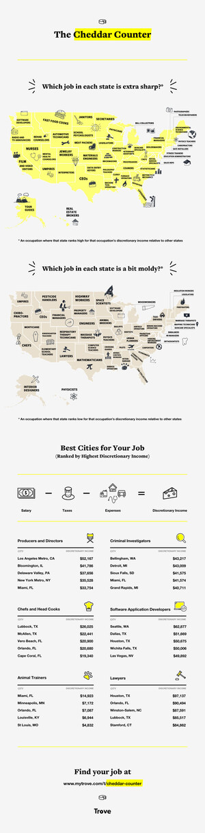 New "Cheddar Counter" Interactive Map Shows Where You Can 'Live the Dream'