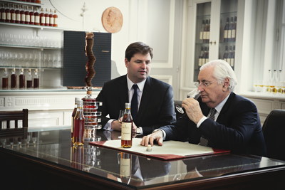 Renaud Fillioux de Gironde, 8th generation Master Blender and his uncle, Yann Fillioux 7th generation Master Blender