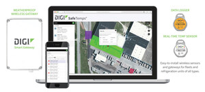 Digi International Introduces Patented Data Logger As Part of Its SafeTemps Solution for Transporting Perishable Goods