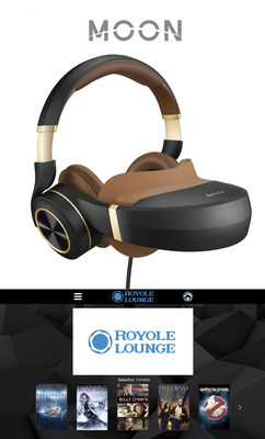 With every new purchase of a Royole Moon, consumers will be offered three SD, HD or 3D movies from Sony Pictures Home Entertainment (SPHE) redeemable through the Royole Lounge app, the built-in dedicated entertainment hub for all Moon owners in North America.