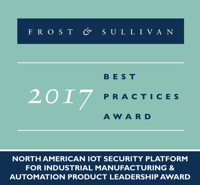 Frost & Sullivan Recognizes Mocana's IoT Security Platform Product Leadership for Industrial Manufacturing and Automation