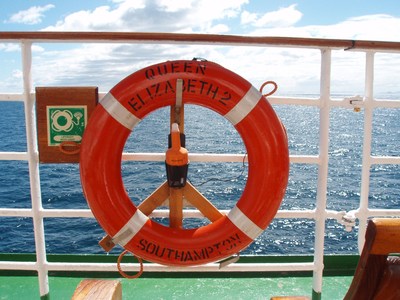 QE2 Life Buoy