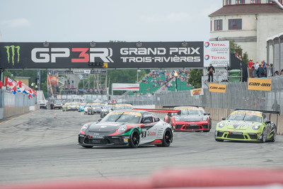 The Ultra 94 Porsche GT3 Cup Challenge Canada by Yokohama returned to the oldest street course in North America for the Grand Prix de Trois-Rivières. (CNW Group/Porsche Cars Canada)