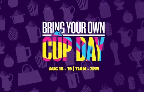 Dust off your sand buckets, punchbowls, beach cups or other unique containers. The highly anticipated Bring Your Own Cup (BYOC) Day is back at participating 7-Eleven stores Aug. 18 and 19, from 11 a.m. – 7 p.m. each day.
