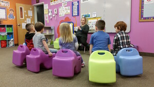 Back to School News: Vidget® Chair Makes it OK for Students to Fidget in Class -- Especially Beneficial for Students with Special Needs