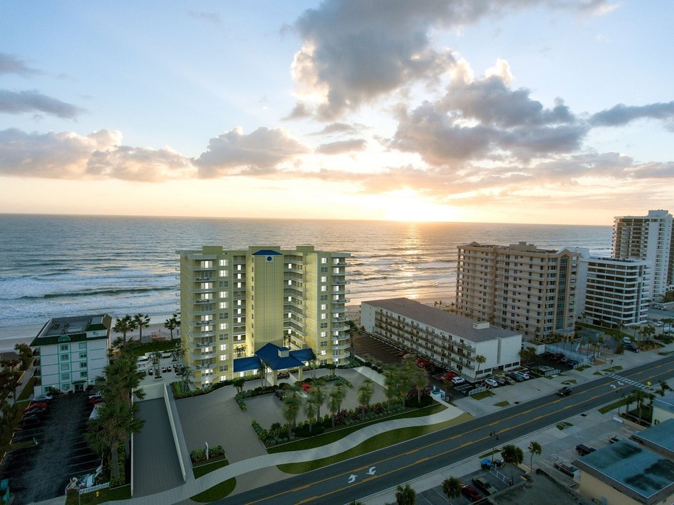 Construction Underway at The Aruba Condominium in Daytona Beach Shores