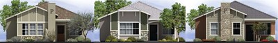 El Caro Homes will offer 3-styles of detached, single-family homes