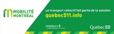 Logo : Mobilit Montral (Groupe CNW/Ministre des Transports, de la Mobilit durable et de l'lectrification des transports)