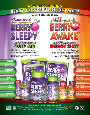 Healthy Ventures Launching Berry Sleepy and Berry Awake in Major Accounts Nationally