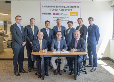 TiTANplatform Engages Deloitte for Investment Banking and Accounting Services Towards $100 Million Capital Raise