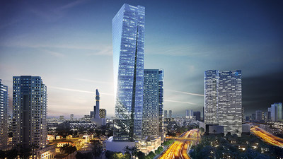 Azrieli Sarona; Azrieli's flagship development project in the heart of Tel Aviv