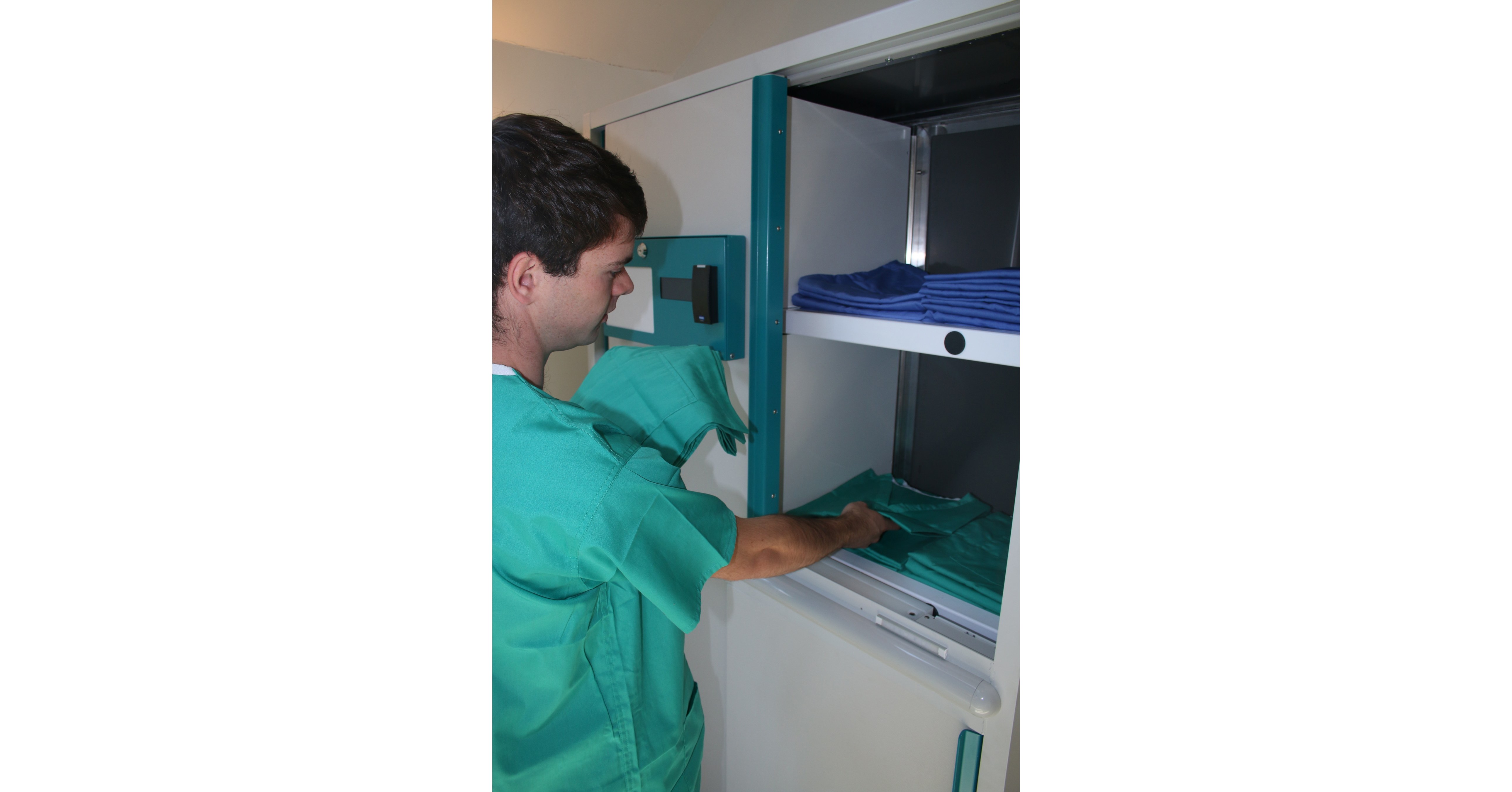 Scrub Dispenser Proves a Success for LewisGale Medical Center